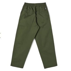 Polar Skate Co Surf Pants Dark Olive Cotton